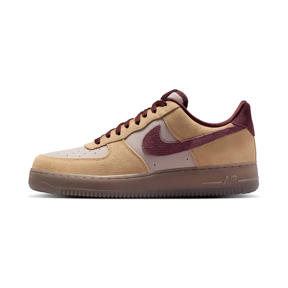 Nike Air Force 1 Low ’07 Premium “Linen Moon Particle Burgundy” (IQ3408-286)