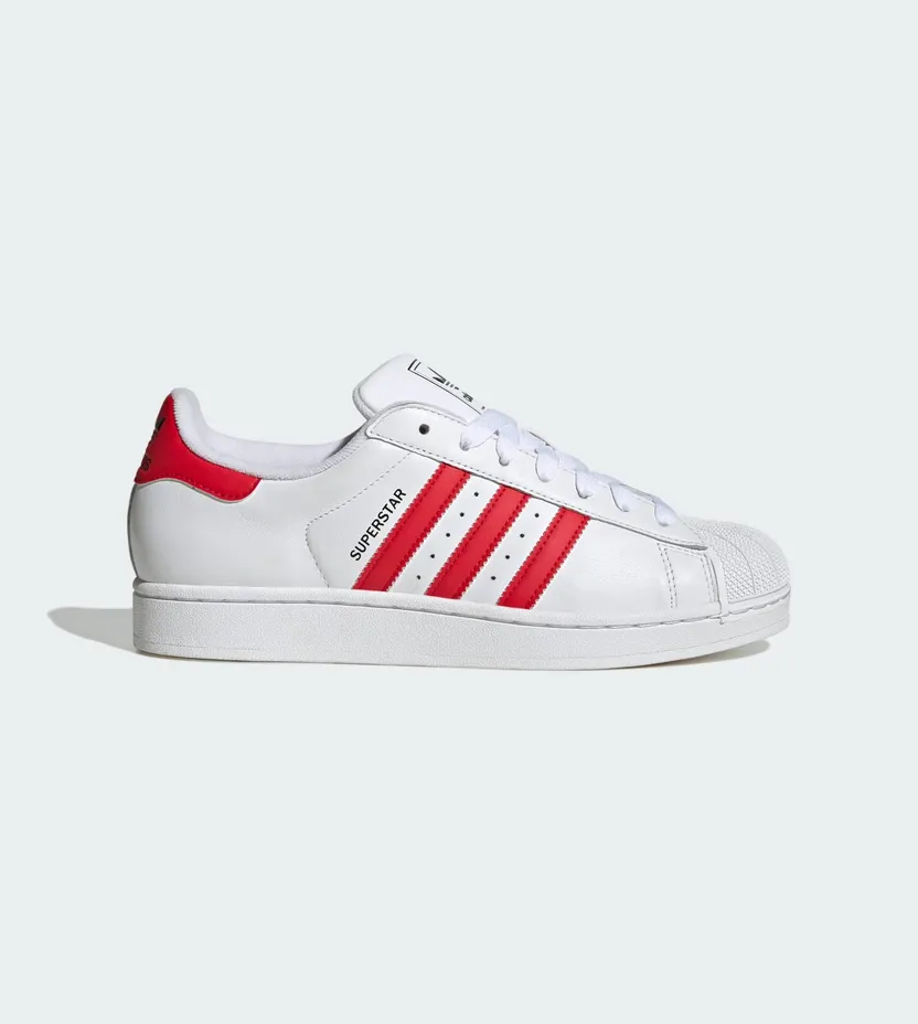Adidas Superstar II “Cloud White / Better Scarlet” (JQ4728)