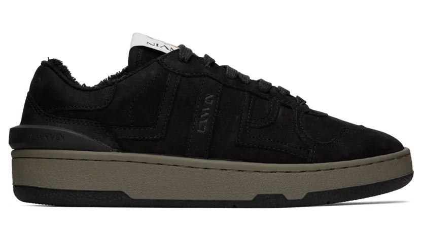 Lanvin Black ‘The Clay’ Sneakers (FW-SKDK00-NUSP-A22)