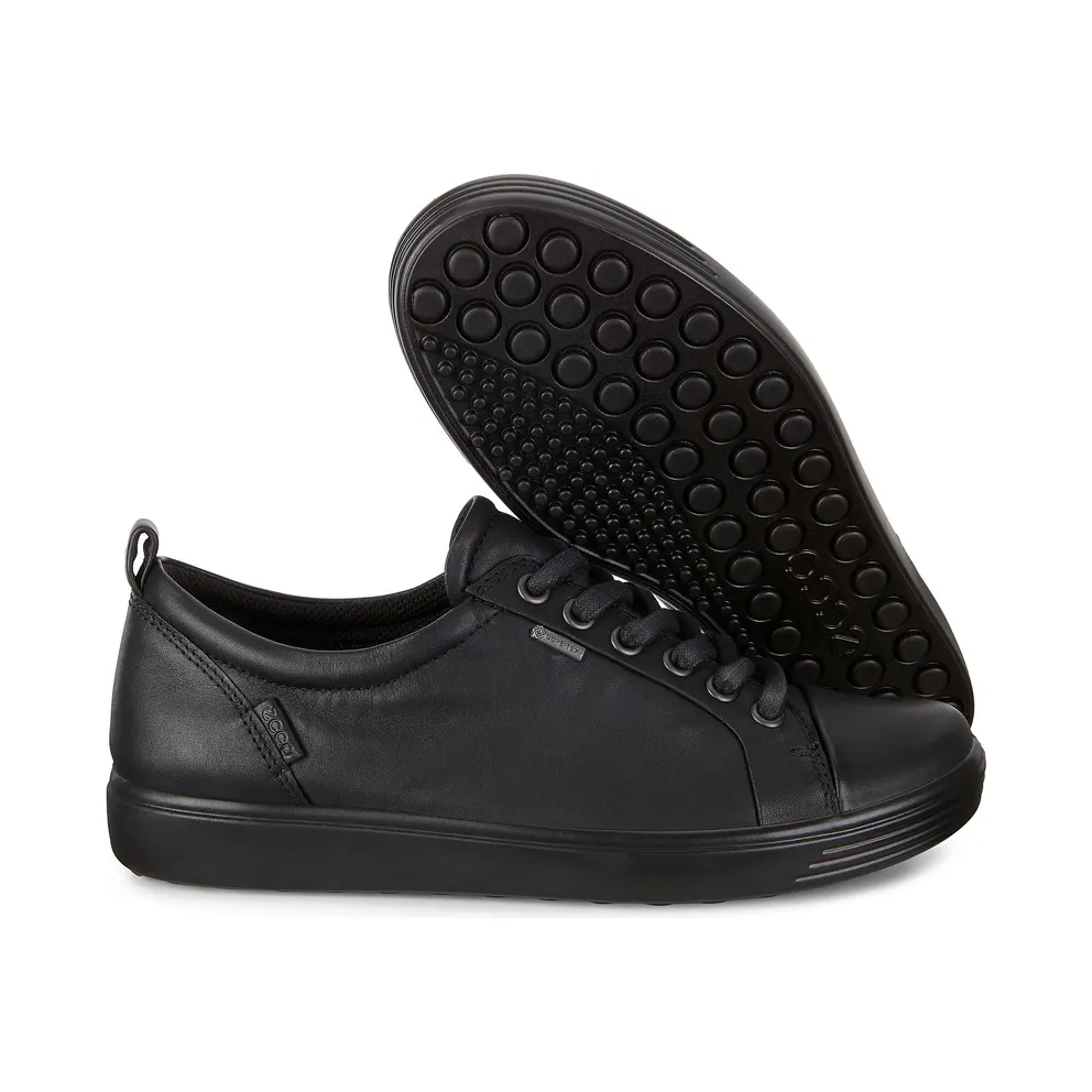 ECCO Womens Soft 7 GTX Tie Black (44030301001)