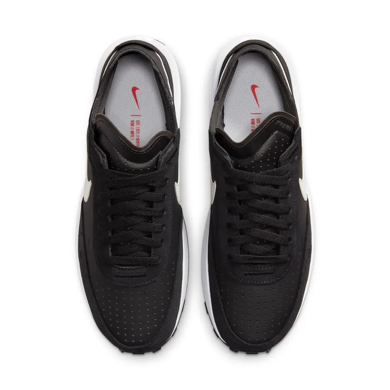 Nike Waffle One Leather Black (DX9428-001)