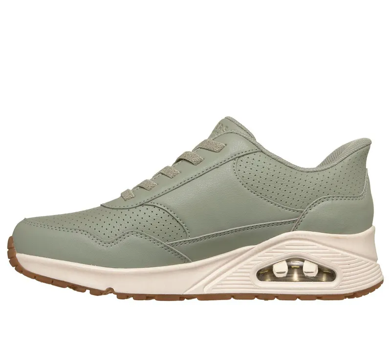 Skechers Slip-ins: UNO – Banksia Luxe Sneaker Sage