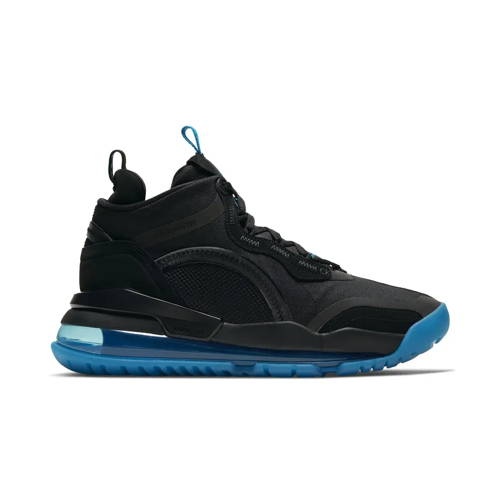 Jordan Aerospace 720 Black Blue Fury Black/Blue Fury-Reflective Silver (BV5502-004)