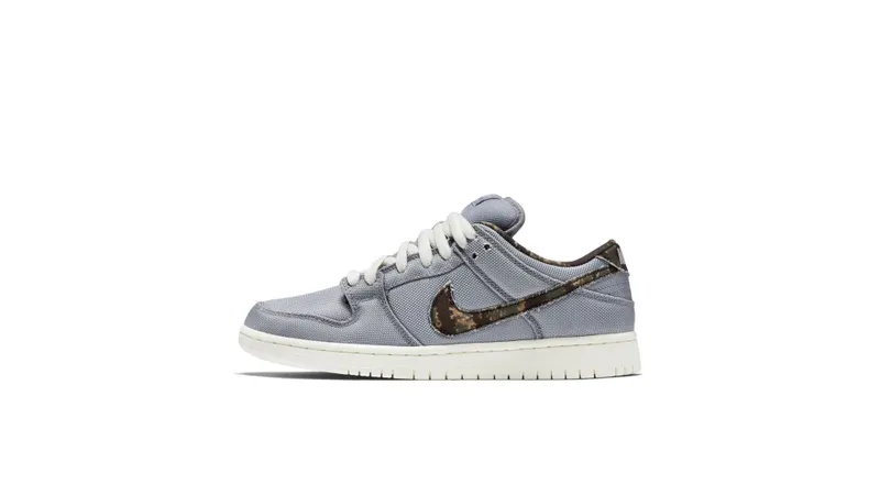 Nike Dunk SB Low Wolf Grey Digi Camo Wolf Grey/Medium Olive-Sail (304292-054)