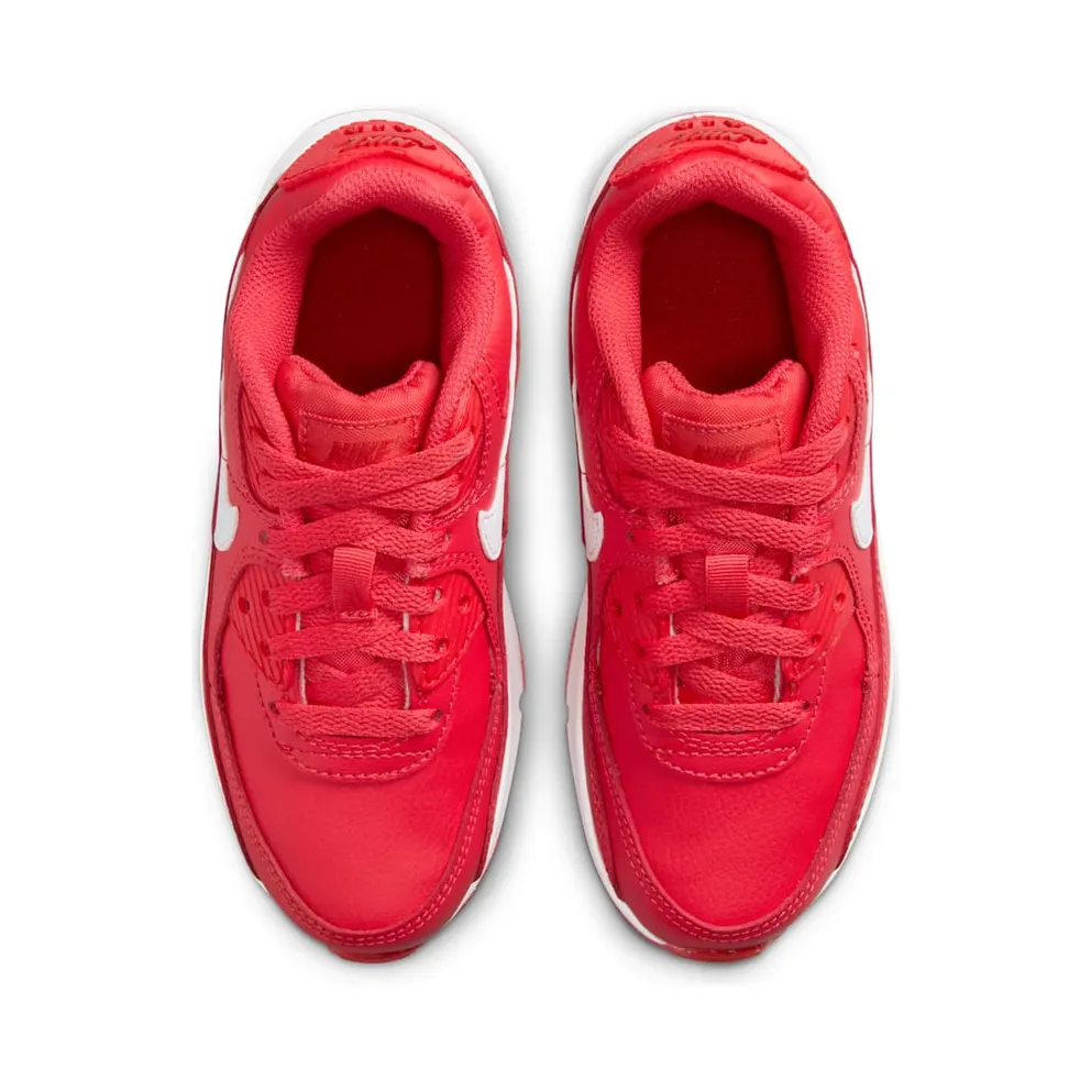 Nike AIR MAX 90 LEATHER PS “Track Red White Mystic Red” (DV3608-600)