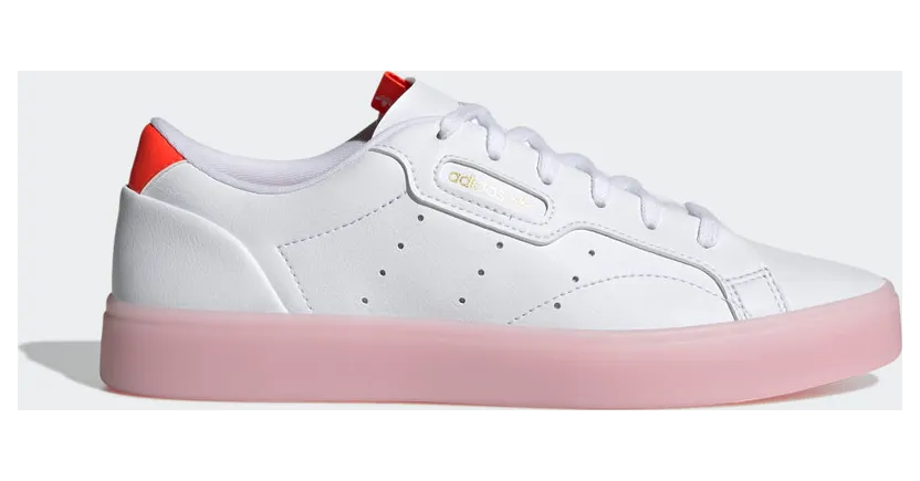 adidas adidas Sleek Cloud White / Clear Pink / Solar Red (H05178)