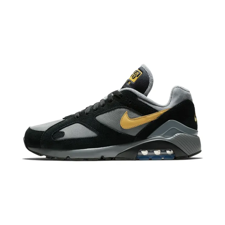 Nike Sportswear Air Max 180 “Cool Grey / Black / Wheat Gold” (AV7023-001)