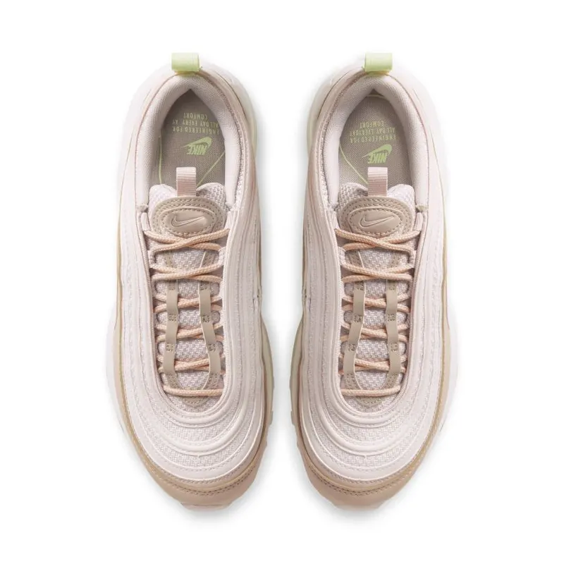 Nike Air Max 97 Barely Rose Volt (W) Barely Rose/Fossil Stone-Barely Volt-Barely Rose (CI7388-600)