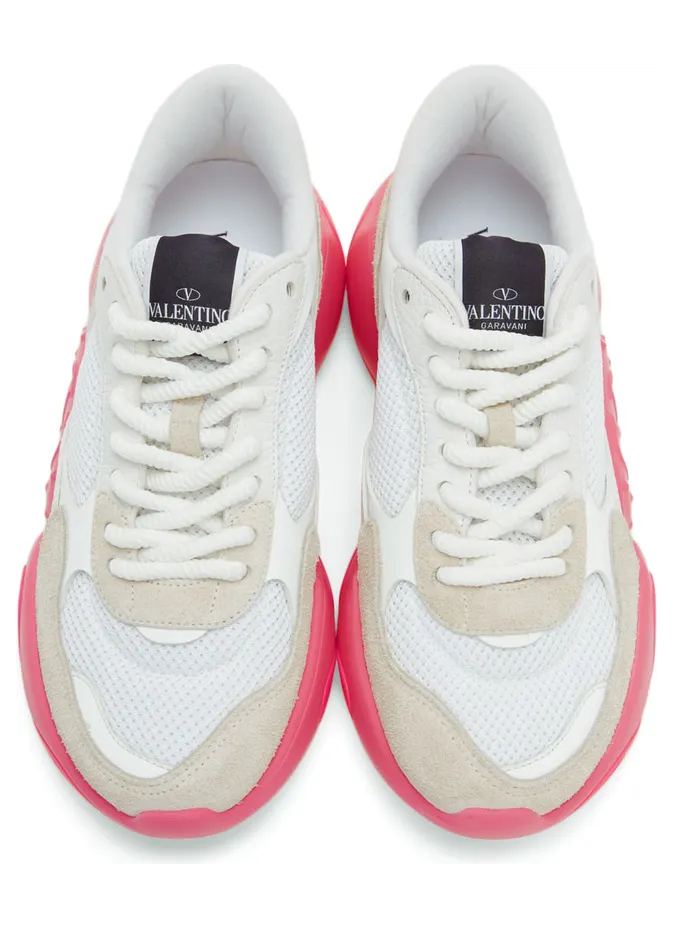 Valentino Garavani Beige Bubbleback Sneakers (XY2S0F08KNZ) (5)