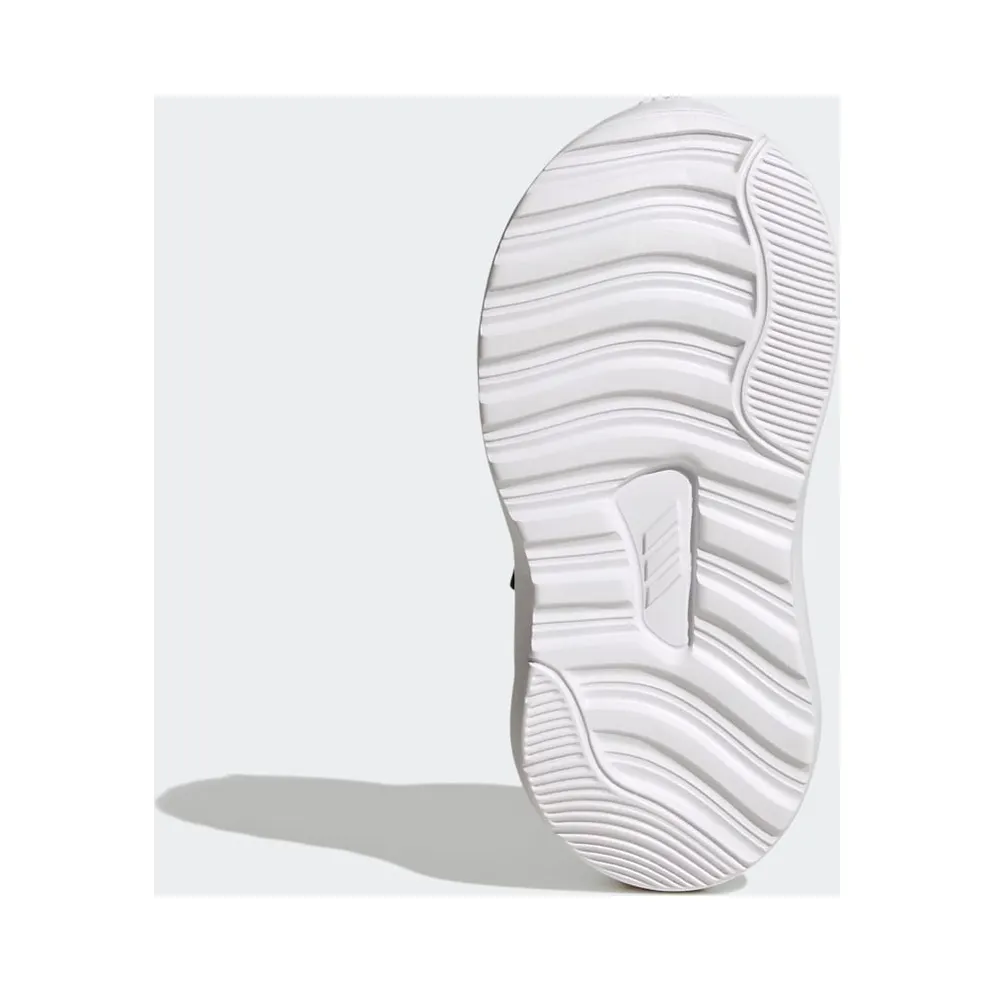 Adidas FortaRun Sport Running Elastic Lace and Top Strap Core Black / Cloud White / Green Oxide (GV9478)