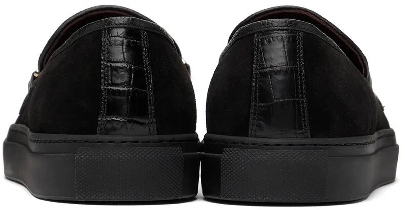 Human Recreational Services Black El Dorado Loafers (UI20GF0300X1C1)