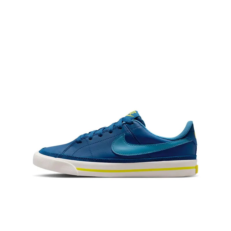 NikeCourt Legacy Court Blue / Sonic Yellow / Phantom (DA5380-402)