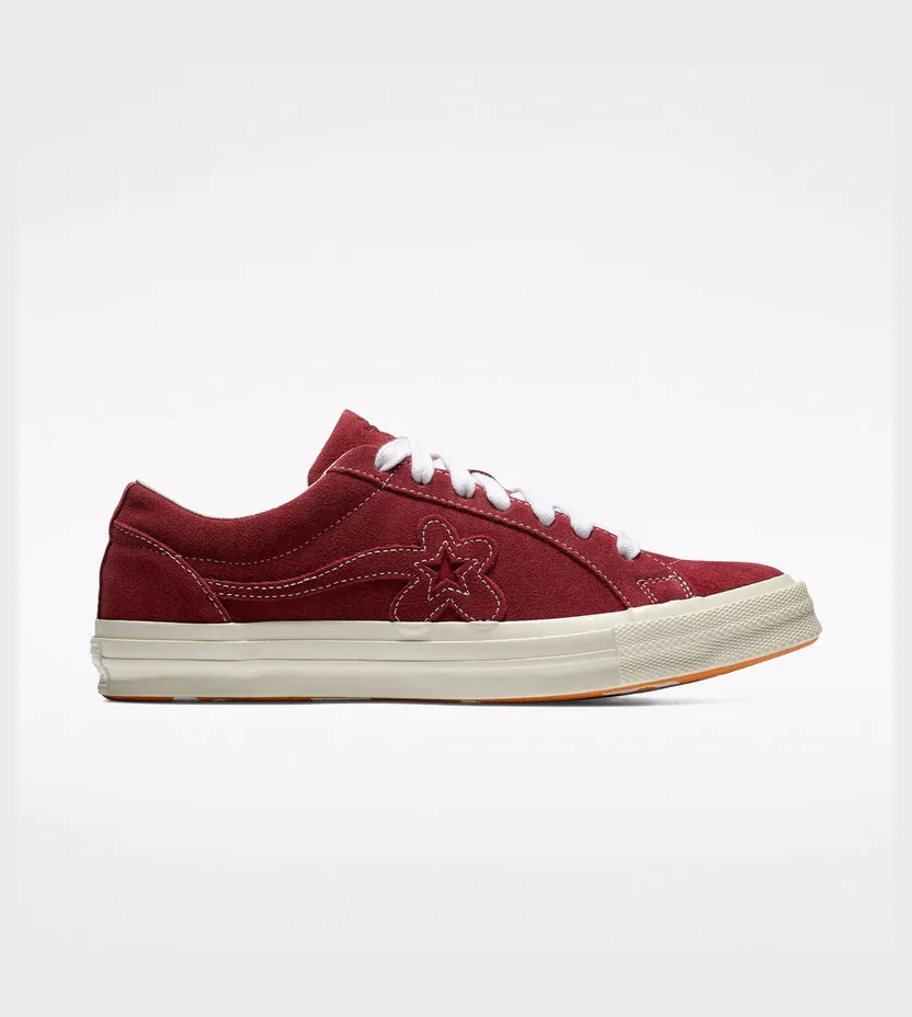 Converse Golf Le Fleur x One Star Ox ‘Mono Red’ Rhubarb (162132C)