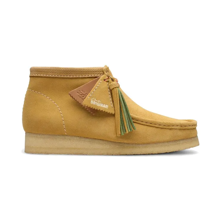 Clarks Originals Wallabee Boot Golden Tan Suede (26181131)
