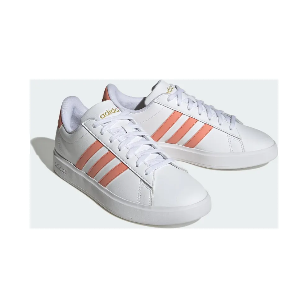 adidas Grand Court Cloudfoam Lifestyle Court Comfort Cloud White / Wonder Clay / Gold Metallic (ID4479)