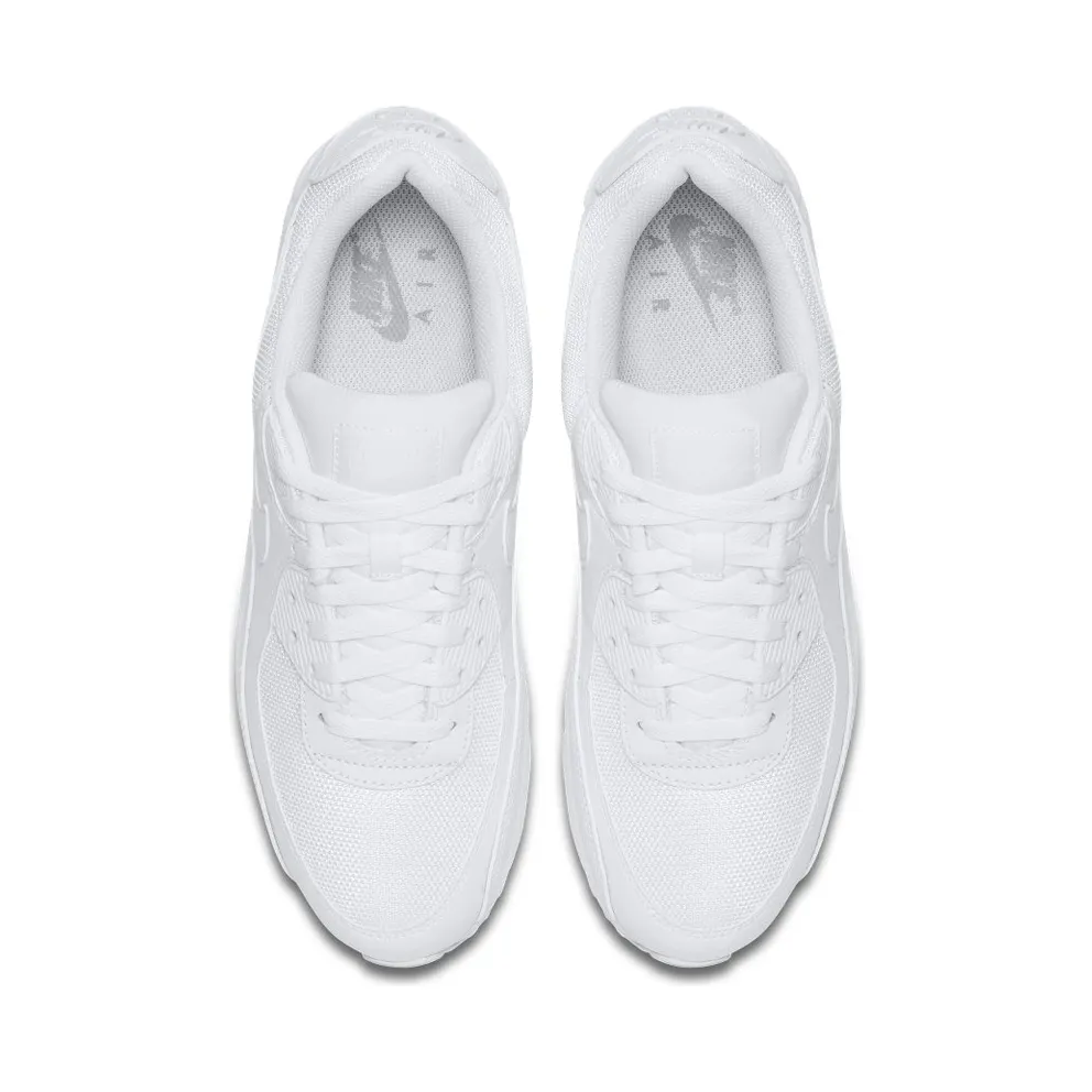 Nike Air Max 90 Recraft Triple White White/Metallic Silver-White-White (CN8490-100)