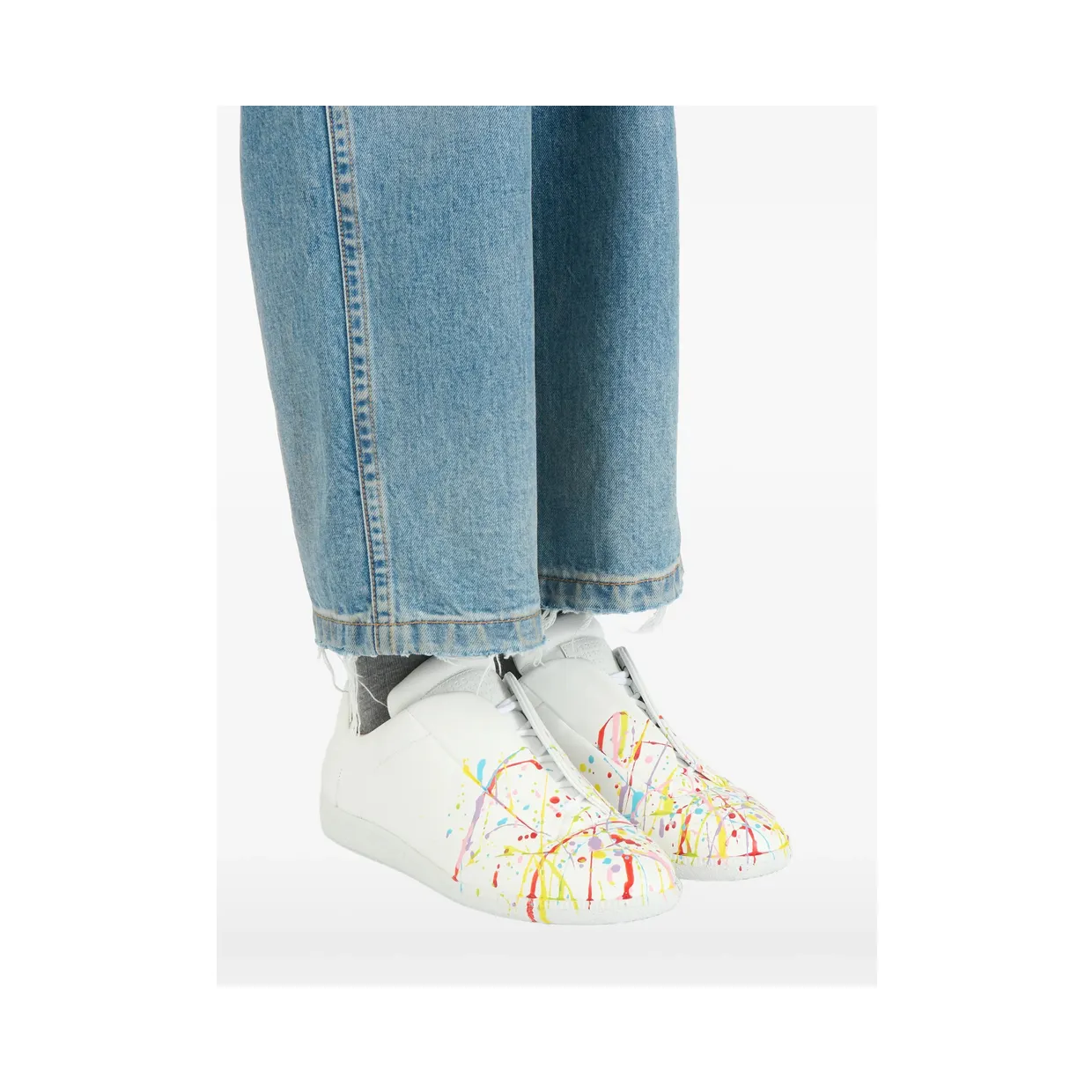 Maison Margiela Future Paint-splatter “White/Multicolour” (P7798 S57WS0554 H2141) (3)