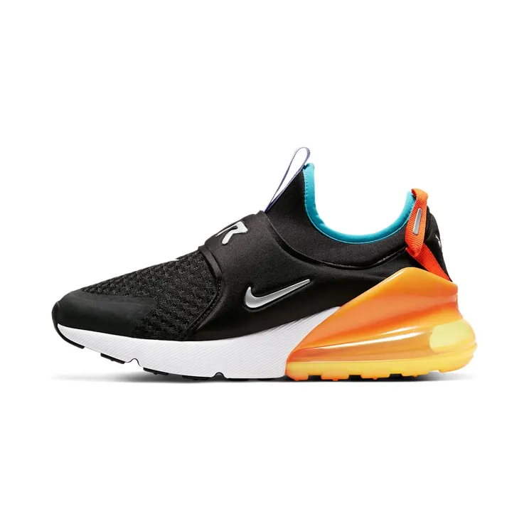 Air Max 270 Extreme Black Laser Orange (GS)