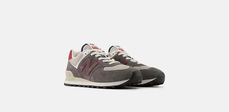 New Balance 574 Castlerock Team Red (U574QGY)