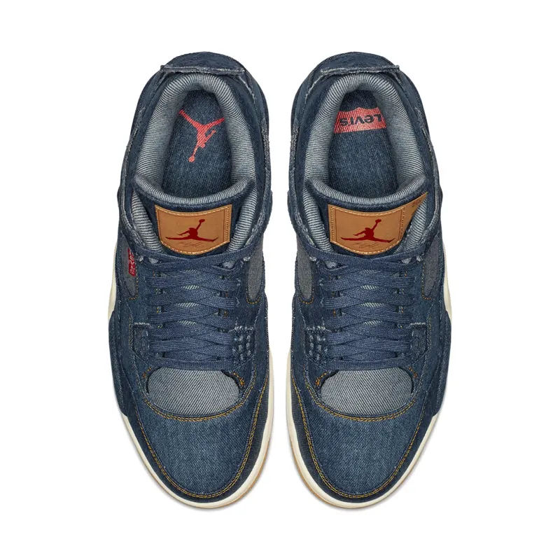 Air Jordan x Levi’s Nike AJ IV 4 Denim Levis (With Levis Tag) (2017) (AO2571-401)