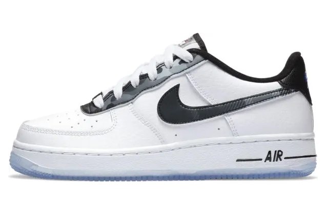 Nike Air Force 1 LV8 GS ‘Remix Pack’ White/Pure Platinum/Metallic Silver/Black (DB2016-100)
