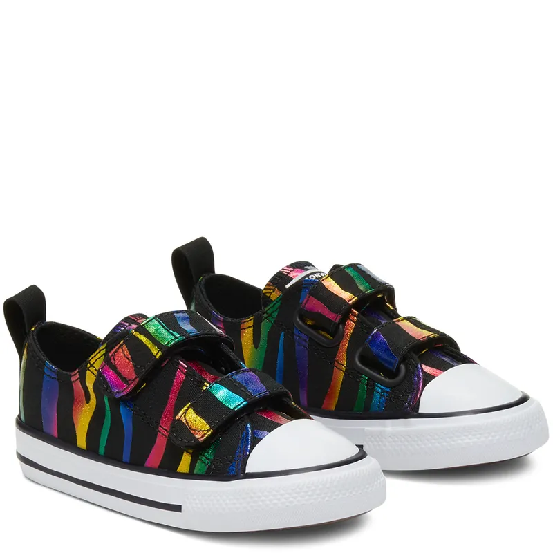 Converse Toddler Archive Zebra Easy-On Chuck Taylor All Star Low Top (767896C)
