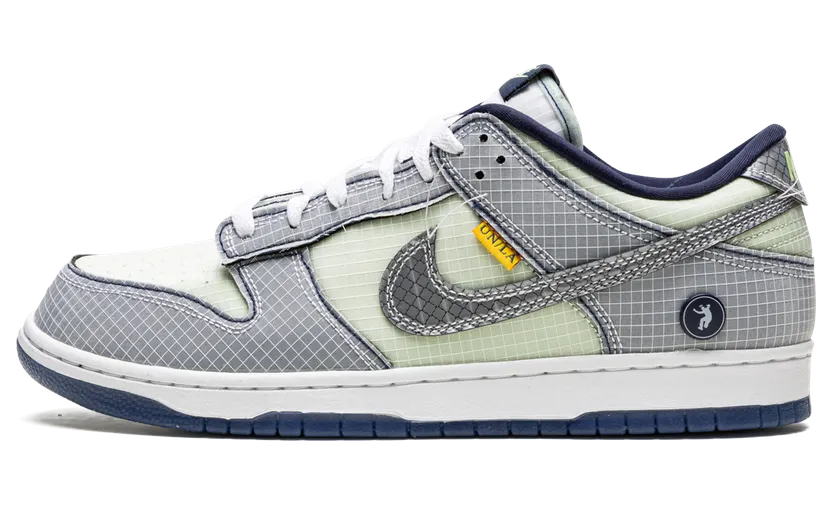 Nike x Union Dunk Low Pistachio – “Gray / Pale Green / Navy” (DJ9649-401)