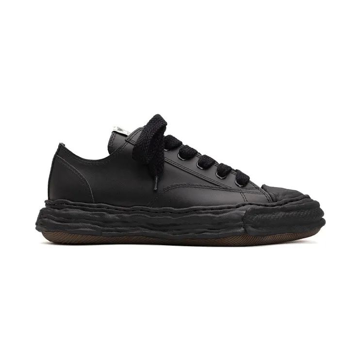 Maison Mihara Yasuhiro Peterson 23 OG Sole Leather Low Black (A11FW704-BLKBLK)