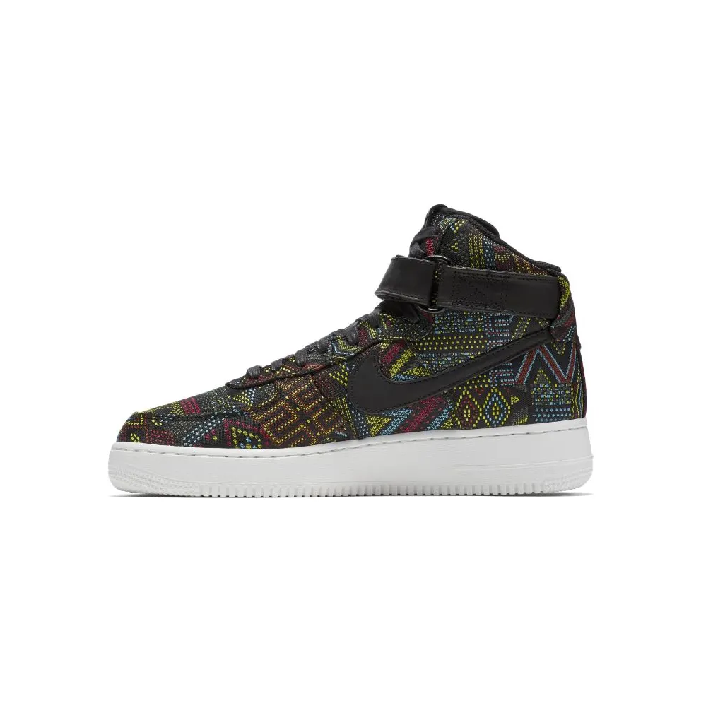 Nike Air Force 1 High Black History Month (2016) Black/Black-Summit White (836227-001)