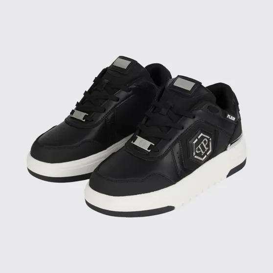 Philipp plein Runner Hexagon Predator Lace-up Sneakers Black (SAFSUSC0925PTE003N02)