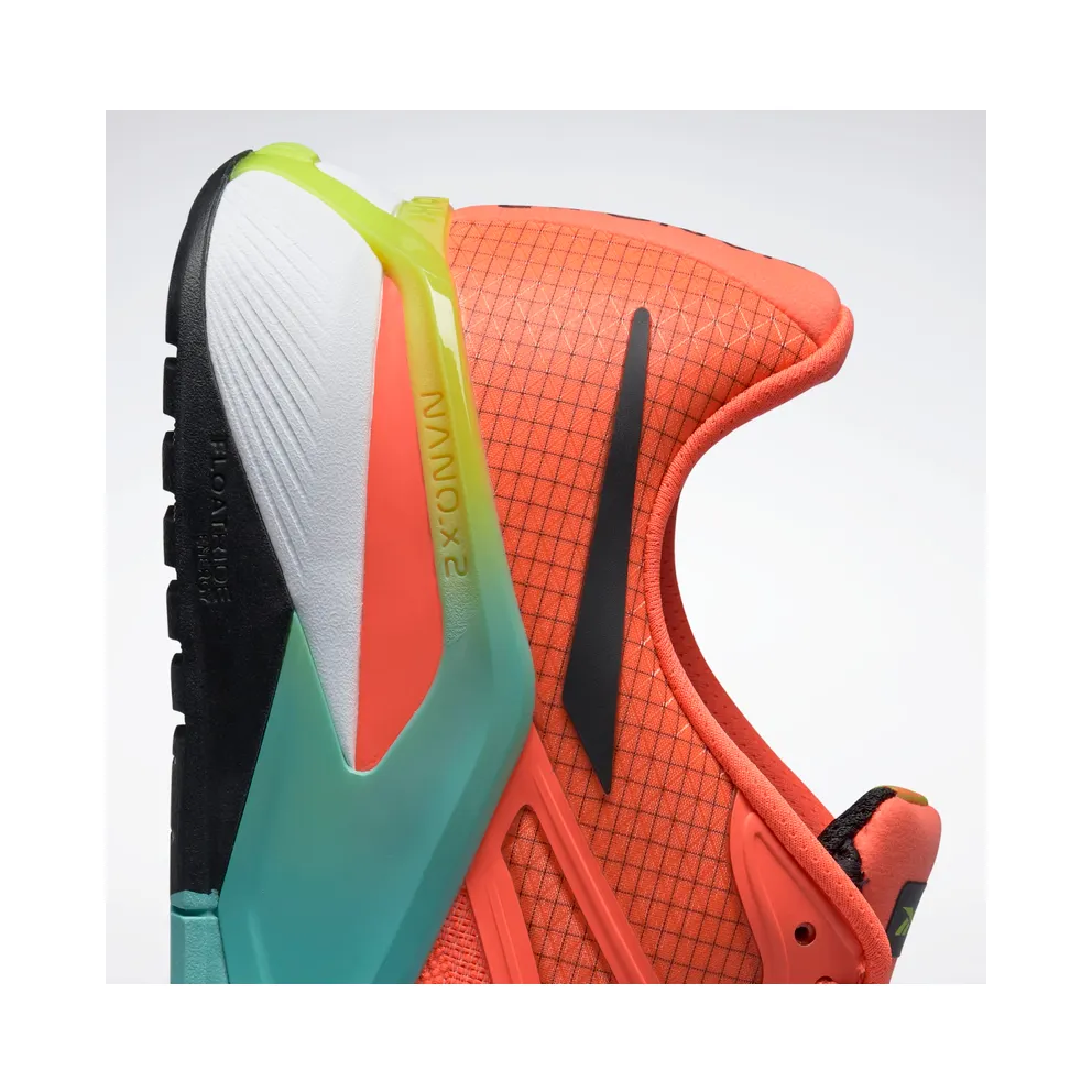 Reebok Nano X2 Orange Flare / Core Black / Acid Yellow (GX9914)
