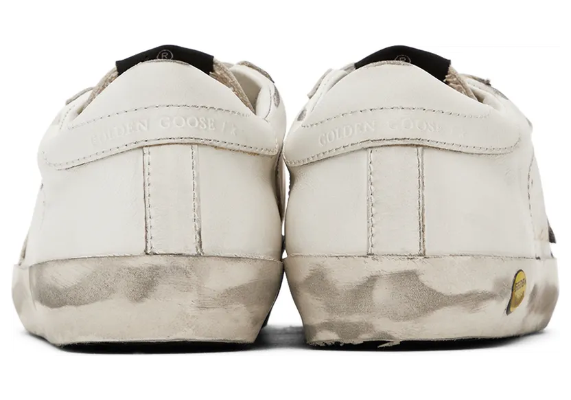 Golden Goose Kids White Old School Velcro Sneakers (GYF00111.F000419.10100) (2)