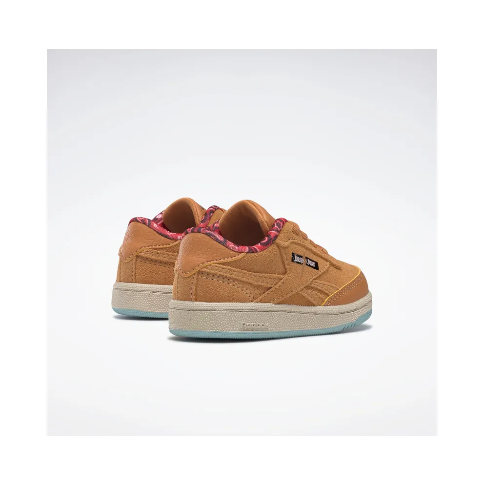 Reebok Jurassic Park Club C 85 Rich Ochre / Diffused Blue / Stadium Red (GZ0538)