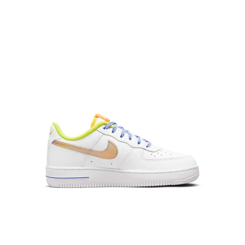 Nike Air Force 1 Low LV8 White Multi (PS) (DQ7768-100)