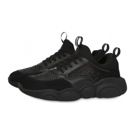 Moschino Sneakers Teddy Shoes Mit Strasssteinen (POLMA15213G08MW500A)