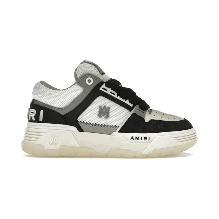 AMIRI MA-1 White Black Quad Monogram Debossed (AMFOSR1121-001)