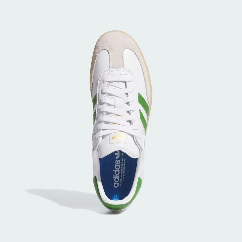 Adidas Samba ADV Cloud White / Crew Green / Gum (JP8522)