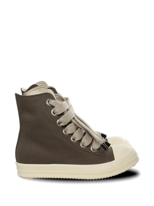 Rick Owens DRKSHDW Jumbolace High-Top- – Black (DU01F4818DOW2)
