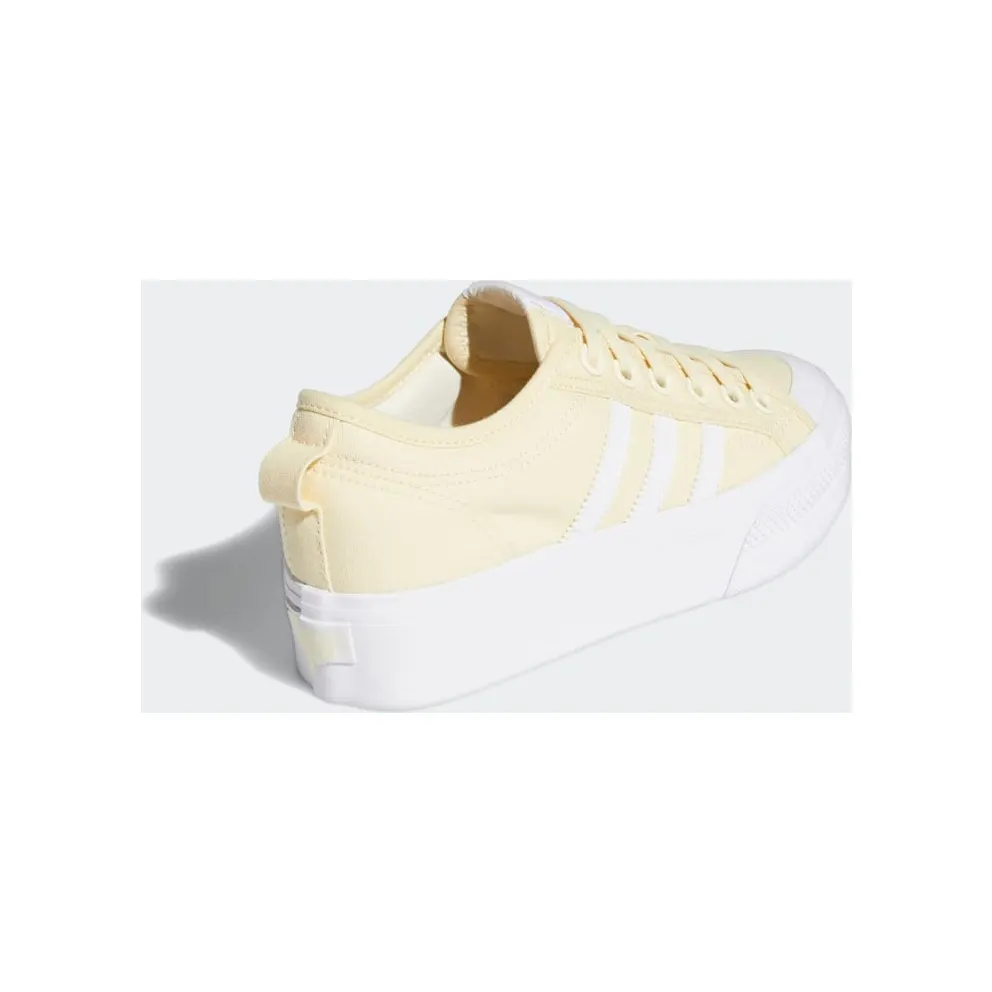 adidas Nizza Platform Sand / Cloud White / Cloud White (GZ8856)