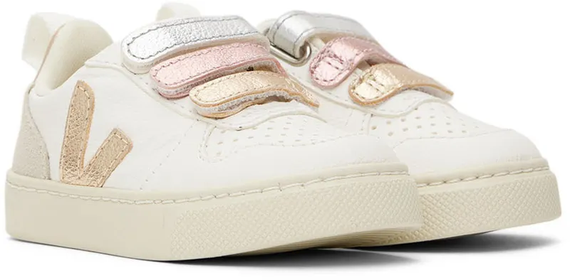 VEJA Baby White & Multicolor V-10 (CV0502894)