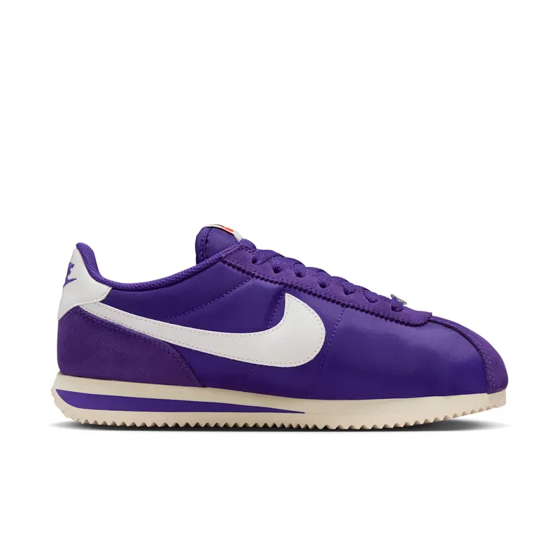 Nike Cortez Textile Field Purple Alabaster Safety Orange Summit White (DZ2795-500)