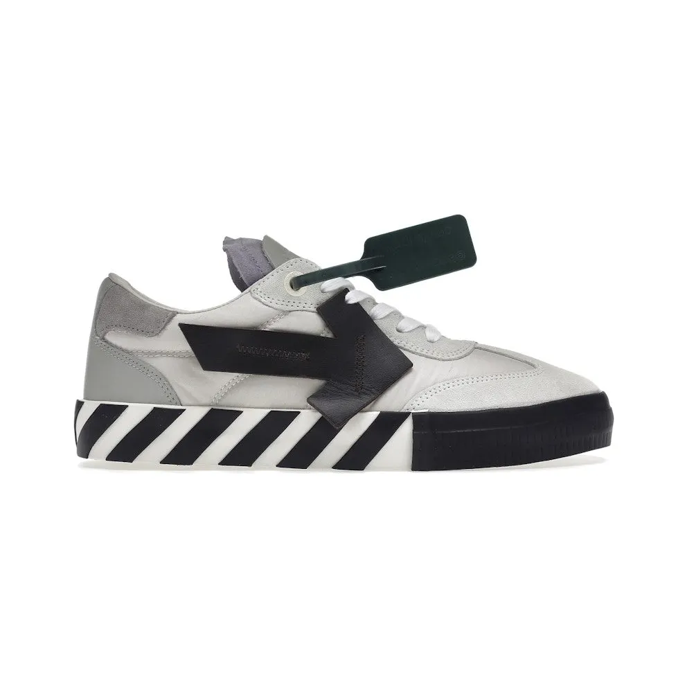 OFF-WHITE New Vulcanized Low White Black Grey Lilac (OMIA232F22LEA0010110)