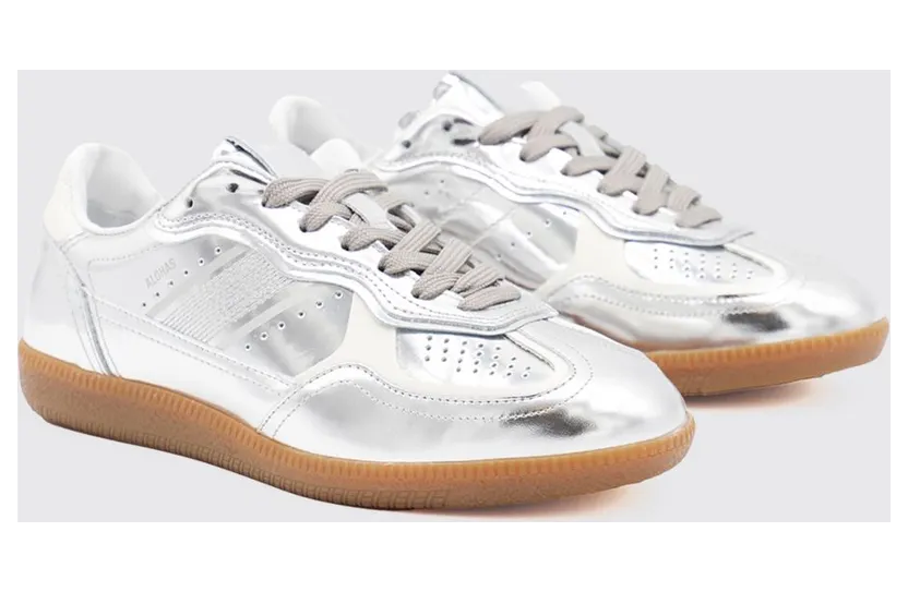 Alohas TB.490 Laminated Leather Sneakers Cream (S10054402)