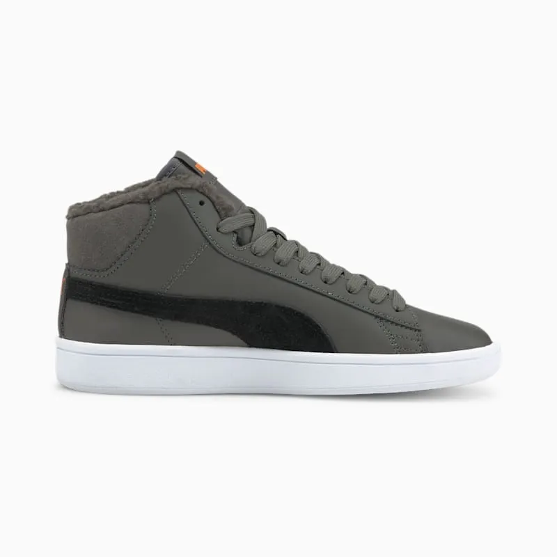 Puma Smash V2 Mid Fur Black (36689509)