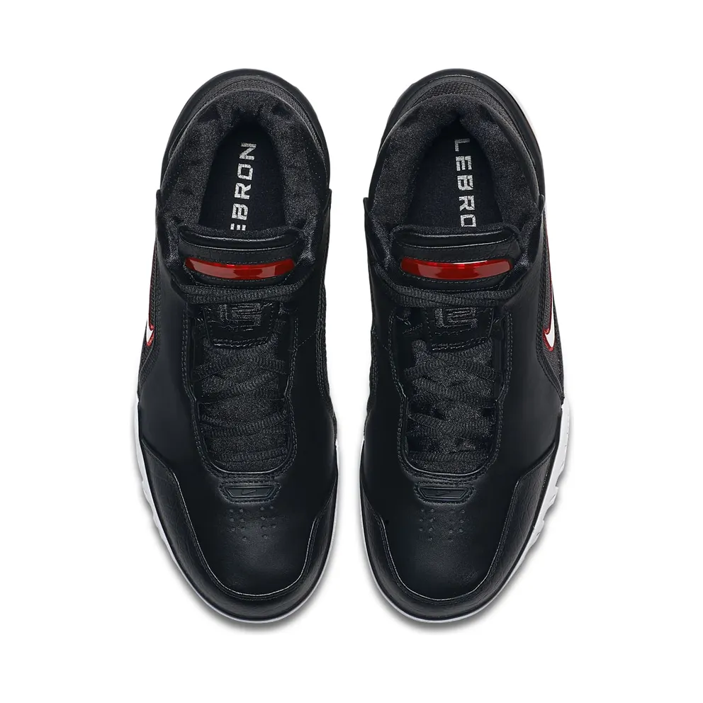 Nike Air Zoom Generation Black White Retro Black/White-Varsity Crimson (AJ4204-001)