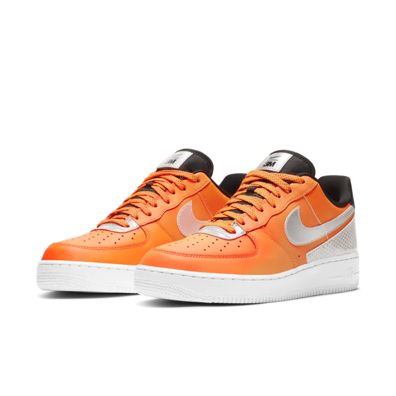 Nike Air Force 1 Low 3M Total Orange Total Orange/Metallic Silver-Black (CT2299-800)