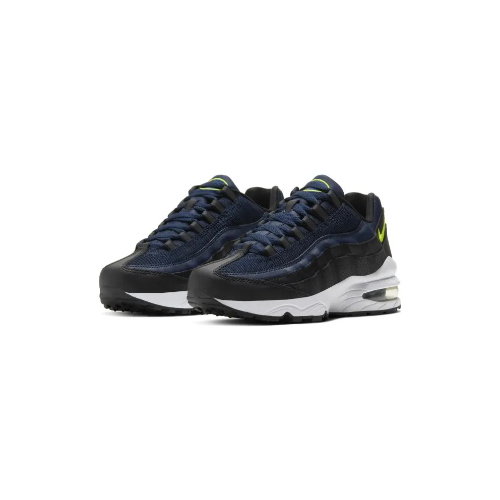Nike Air Max 95 Black Midnight Navy (GS) Black/Midnight Navy/White (905348-037)