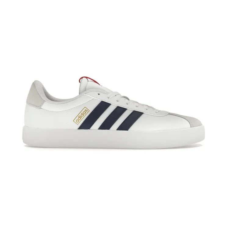 adidas Vl Court 3.0 Cloud White Dark Blue Better Scarlet (ID6287)