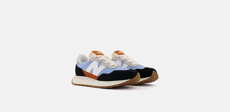 New Balance New Balance Black/Blue (GS237EF)