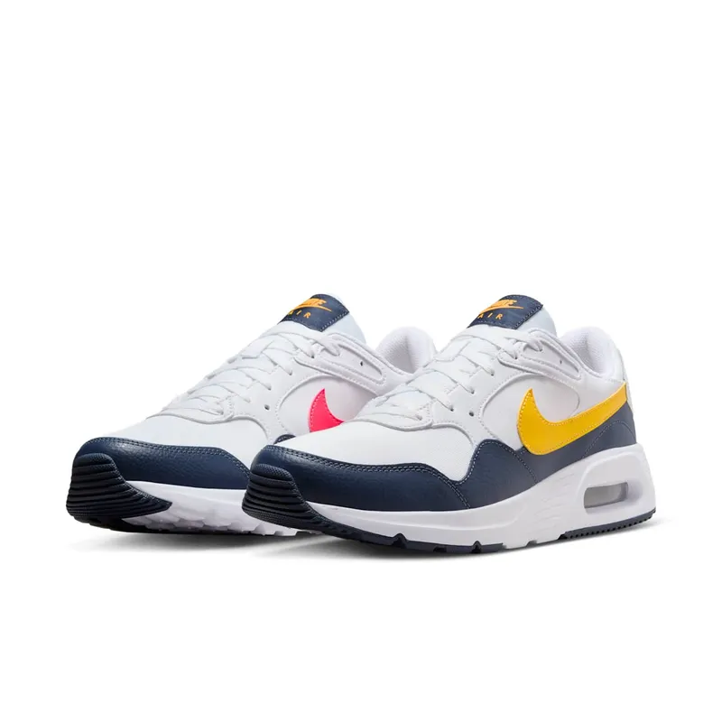 Nike Air Max SC White Thunder Blue Racer Pink Laser Orange (HF4857-100)
